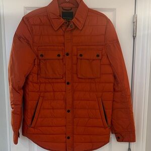 Banana Republic Men's Rust Quilted Jacket